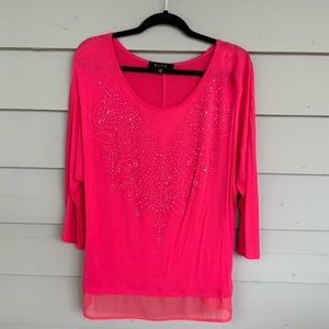 Beaded top by B.L.E.U.